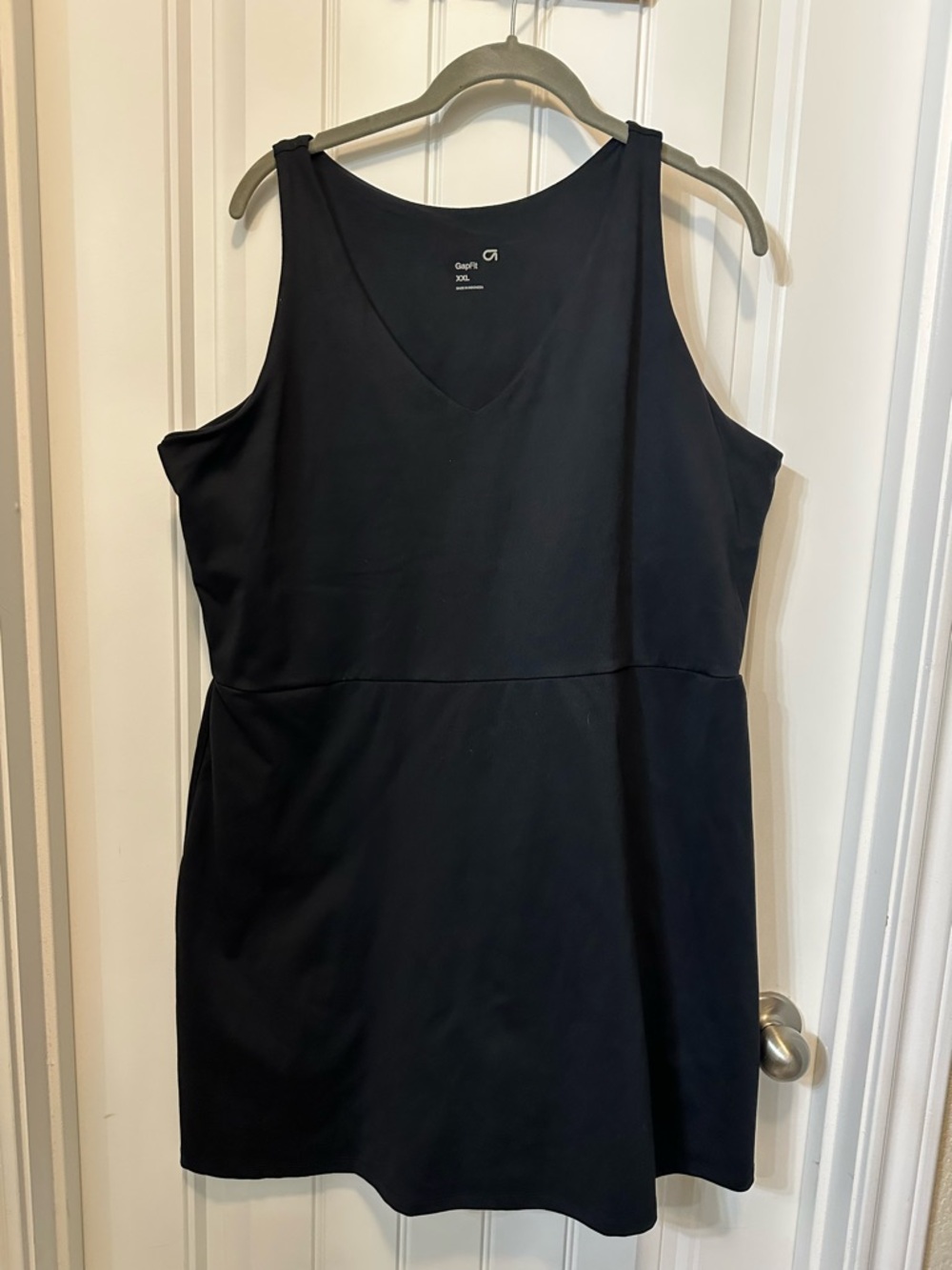 GAP Black V-Neck GapFit Active Dress